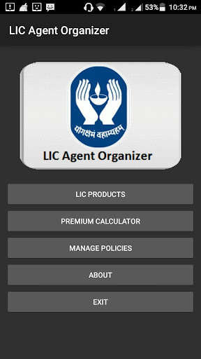 Run android online APK LIC Organizer from MyAndroid or emulate LIC Organizer using MyAndroid