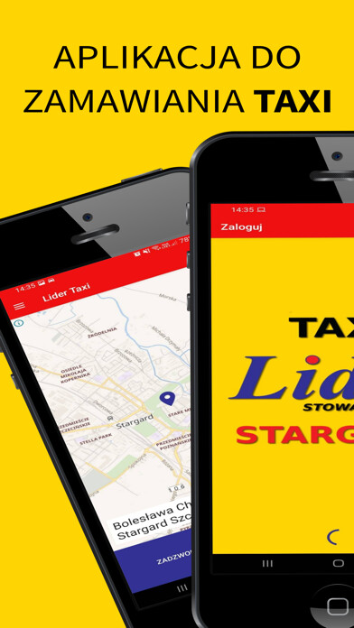 Emulate iPhone app Lider Taxi - Stargard using MyAndroid