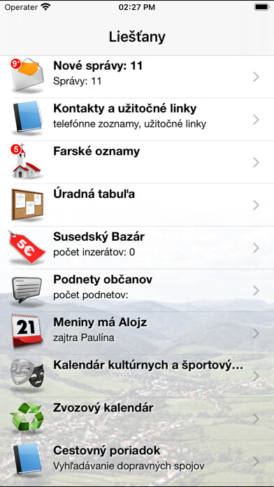 Emulate iPhone app Liešťany using MyAndroid Emulate iPhone app Liešťany using MyAndroid