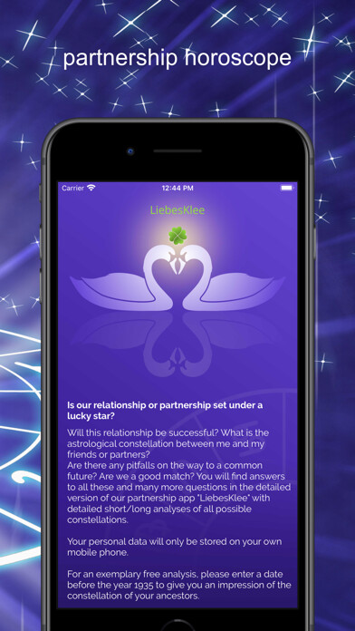 Emulate iPhone app LiebesKlee - Synastry using MyAndroid Emulate iPhone app LiebesKlee - Synastry using MyAndroid