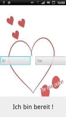 Emulate Android APK Liebestest (love test)