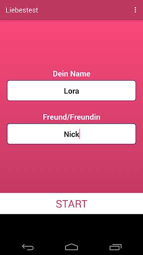 Run android online APK LiebesTest - Quiz from MyAndroid or emulate LiebesTest - Quiz using MyAndroid Run android online APK LiebesTest - Quiz from MyAndroid or emulate LiebesTest - Quiz using MyAndroid