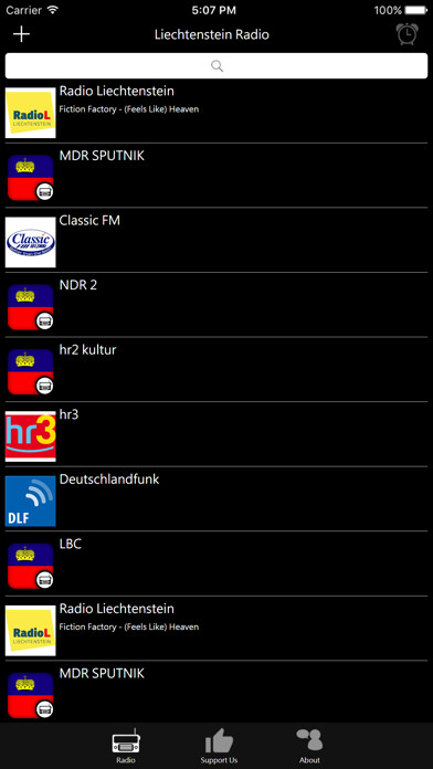 Emulate iPhone app Liechtensteiner Radio using MyAndroid Emulate iPhone app Liechtensteiner Radio using MyAndroid