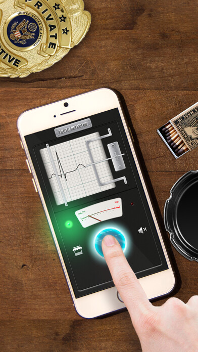 Emulate iPhone app Lie Detector - Finger Scan Prank using MyAndroid Emulate iPhone app Lie Detector - Finger Scan Prank using MyAndroid