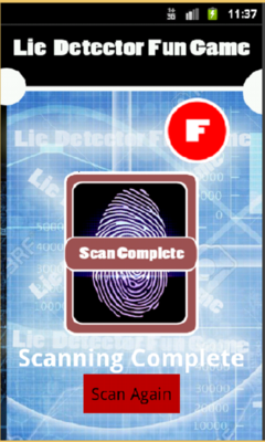 Emulate Android APK Lie detector scanner prank9