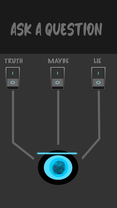 Emulate iPhone app Lie Detector Test - Truth Scan using MyAndroid