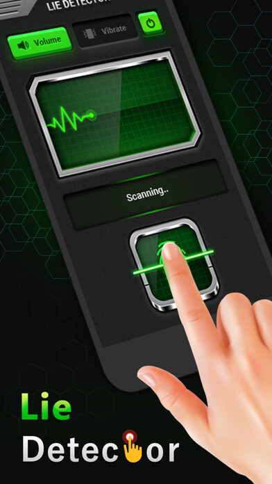 Emulate iPhone app Lie Detector - Truth or Lie using MyAndroid