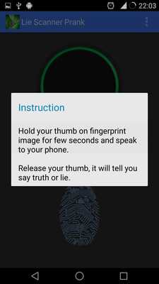Emulate Android APK Lie Scanner Prank Emulate Android APK Lie Scanner Prank