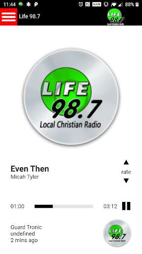 Emulate Android APK Life 98.7, KFSW