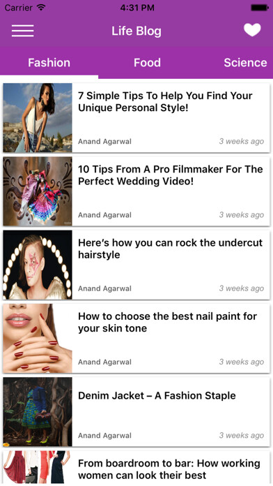Emulate iPhone app Life Blog using MyAndroid Emulate iPhone app Life Blog using MyAndroid