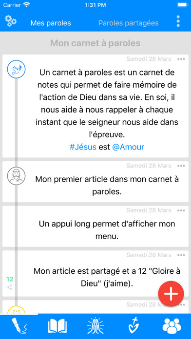 Emulate iPhone app Lifebook - Carnet à paroles using MyAndroid Emulate iPhone app Lifebook - Carnet à paroles using MyAndroid