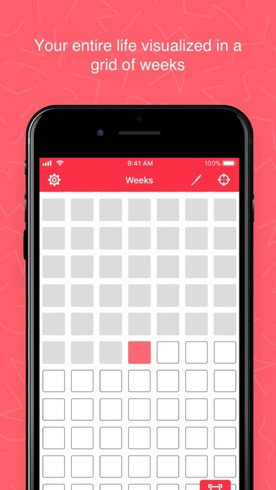 Emulate iPhone app Life Calendar Journal using MyAndroid