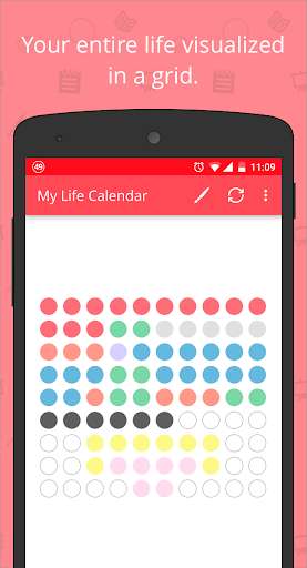 Run android online APK Life Calendar - Your life in weeks from MyAndroid or emulate Life Calendar - Your life in weeks using MyAndroid