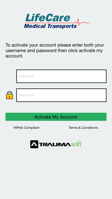 Emulate iPhone app LifeCare TripScheduler using MyAndroid Emulate iPhone app LifeCare TripScheduler using MyAndroid