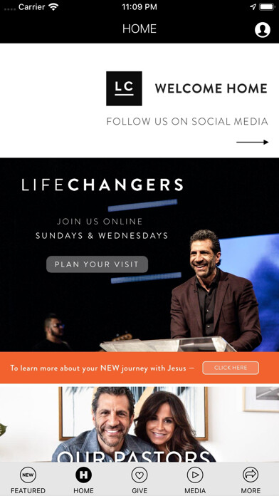 Emulate iPhone app Life Changers Church App using MyAndroid Emulate iPhone app Life Changers Church App using MyAndroid