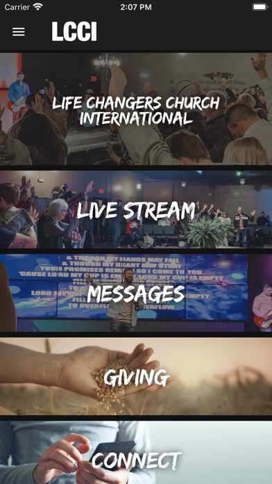 Emulate iPhone app LifeChangers Church KS using MyAndroid Emulate iPhone app LifeChangers Church KS using MyAndroid