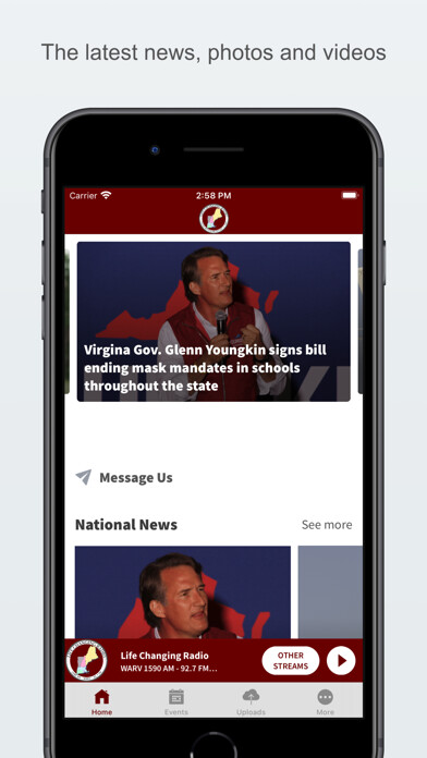 Emulate iPhone app Life Changing Radio using MyAndroid Emulate iPhone app Life Changing Radio using MyAndroid