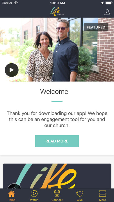 Emulate iPhone app Life Church Wilmington using MyAndroid Emulate iPhone app Life Church Wilmington using MyAndroid