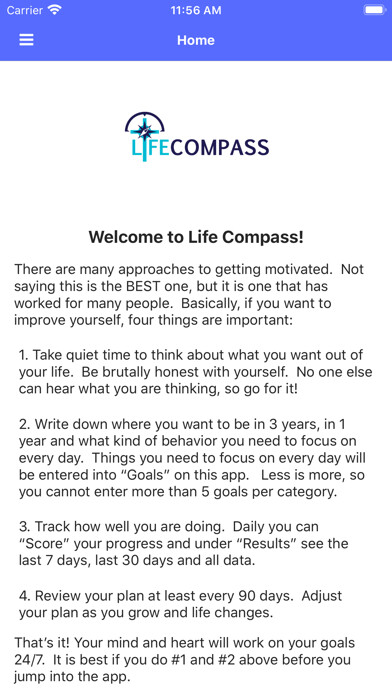 Emulate iPhone app Life Comp using MyAndroid