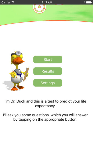 Emulate iPhone app Life Expectancy Lite - the age test using MyAndroid Emulate iPhone app Life Expectancy Lite - the age test using MyAndroid