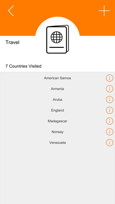 Emulate iPhone app Life Experience Tracker using MyAndroid