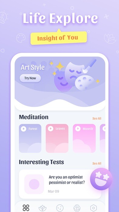 Emulate iPhone app Life Explore - Meditation &Fun using MyAndroid Emulate iPhone app Life Explore - Meditation &Fun using MyAndroid