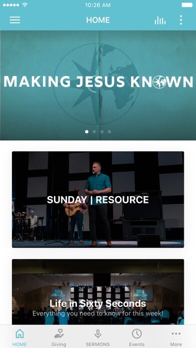 Emulate iPhone app Life Foursquare Gospel Church using MyAndroid Emulate iPhone app Life Foursquare Gospel Church using MyAndroid