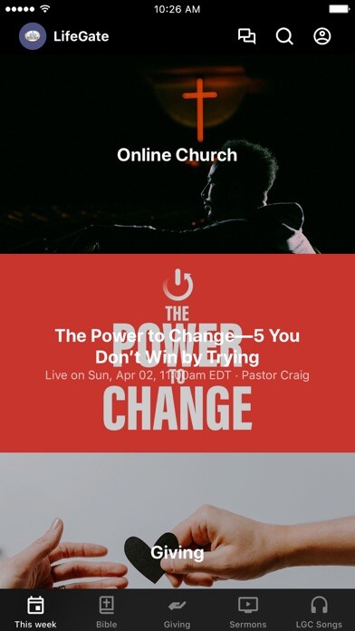 Emulate iPhone app LifeGate LaFayette using MyAndroid Emulate iPhone app LifeGate LaFayette using MyAndroid