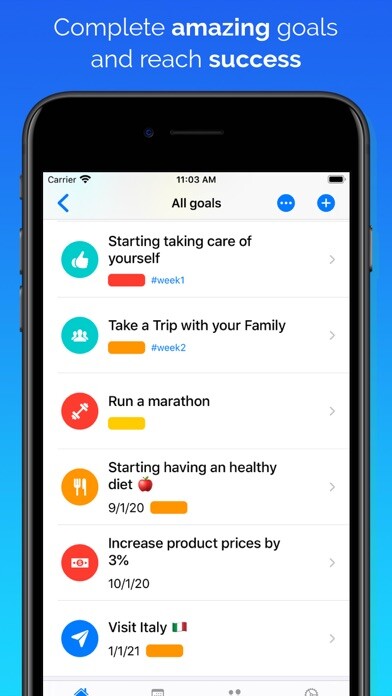 Emulate iPhone app LifeGoals: Reach Success! using MyAndroid Emulate iPhone app LifeGoals: Reach Success! using MyAndroid