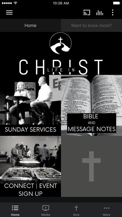 Emulate iPhone app Life in Christ Church using MyAndroid Emulate iPhone app Life in Christ Church using MyAndroid