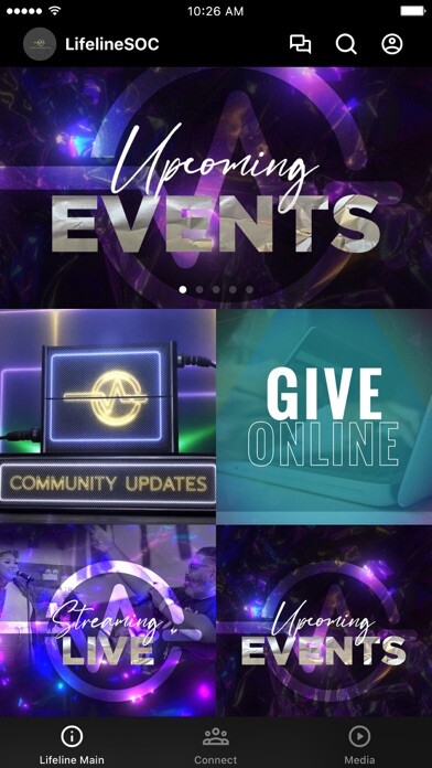 Emulate iPhone app Lifeline Church using MyAndroid Emulate iPhone app Lifeline Church using MyAndroid