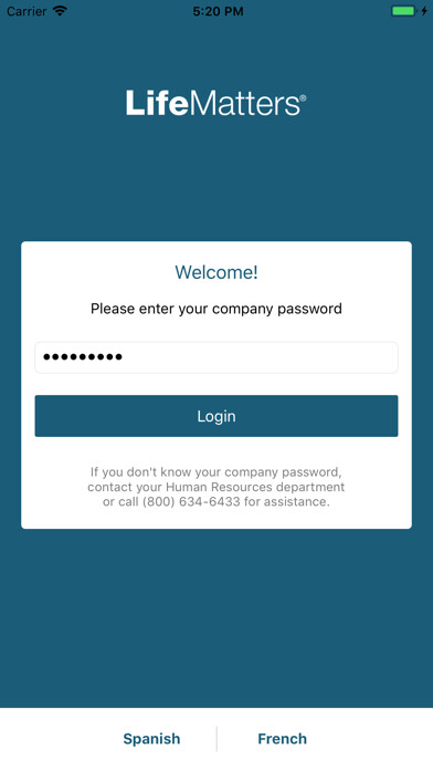 Emulate iPhone app LifeMatters using MyAndroid Emulate iPhone app LifeMatters using MyAndroid
