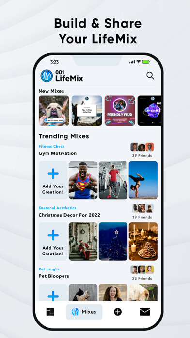 Emulate iPhone app LifeMix using MyAndroid