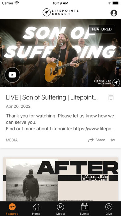 Emulate iPhone app Lifepointe Church - NC using MyAndroid