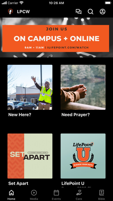 Emulate iPhone app LifePoint Line using MyAndroid