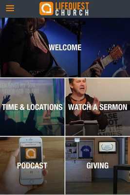 Emulate Android APK LifeQuest Church