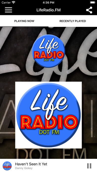 Emulate iPhone app LifeRadio.FM using MyAndroid
