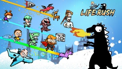 Emulate iPhone app Life Rush-Parkour Game using MyAndroid