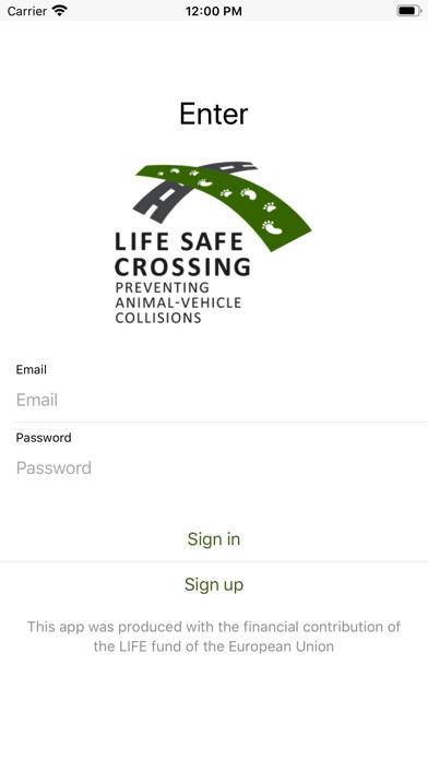 Emulate iPhone app LIFE Safe-Crossing using MyAndroid Emulate iPhone app LIFE Safe-Crossing using MyAndroid