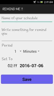 Emulate Android APK Life Schedule