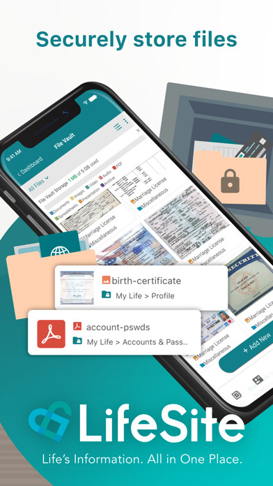 Emulate iPhone app LifeSite: Secure Mobile Vault using MyAndroid Emulate iPhone app LifeSite: Secure Mobile Vault using MyAndroid