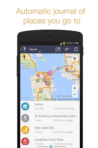 Run android online APK LifeStats - Automatic Journal from MyAndroid or emulate LifeStats - Automatic Journal using MyAndroid