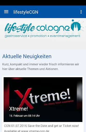 Run android online APK LifeStyle-Cologne from MyAndroid or emulate LifeStyle-Cologne using MyAndroid