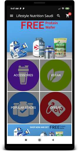 Run android online APK Lifestyle Nutrition Saudi from MyAndroid or emulate Lifestyle Nutrition Saudi using MyAndroid