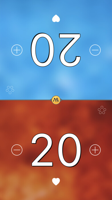 Emulate iPhone app Life Total - Counter for MtG using MyAndroid