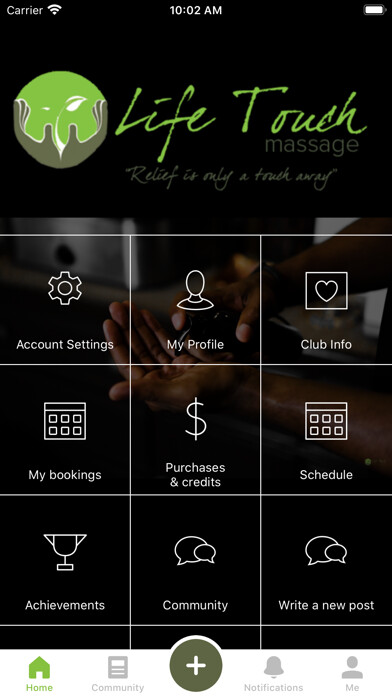 Emulate iPhone app Life Touch Massage & Wellness using MyAndroid Emulate iPhone app Life Touch Massage & Wellness using MyAndroid