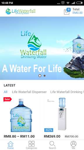 Run android online APK Life Waterfall Drinking Water from MyAndroid or emulate Life Waterfall Drinking Water using MyAndroid