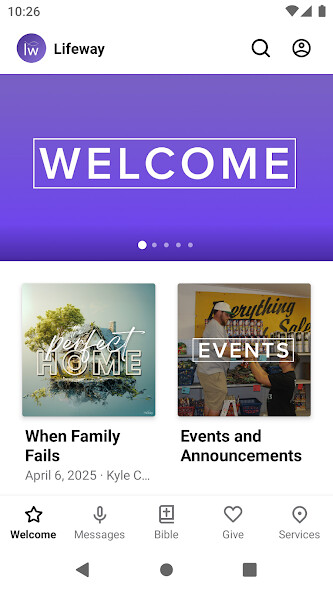 Run android online APK Lifeway Church Cuero from MyAndroid or emulate Lifeway Church Cuero using MyAndroid