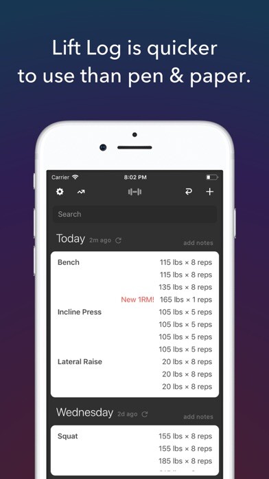 Emulate iPhone app Lift Log: #1 Weightlifting Log using MyAndroid Emulate iPhone app Lift Log: #1 Weightlifting Log using MyAndroid