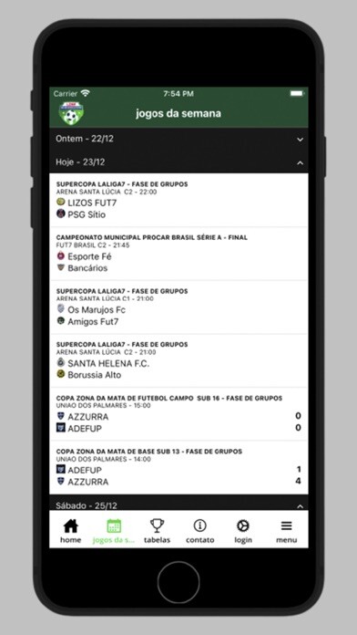 Emulate iPhone app Liga Zona da Mata de Futebol using MyAndroid Emulate iPhone app Liga Zona da Mata de Futebol using MyAndroid